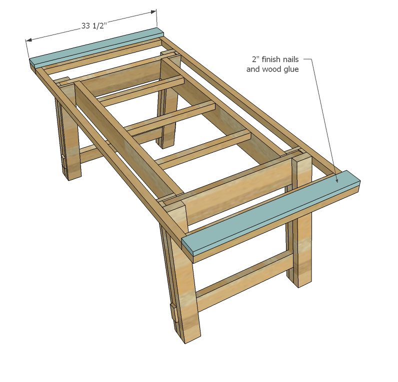 Ana White Benchright Farmhouse Table DIY Projects